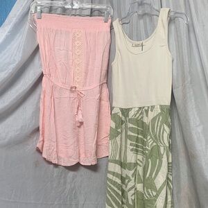 Salty lemon maxi dress combo